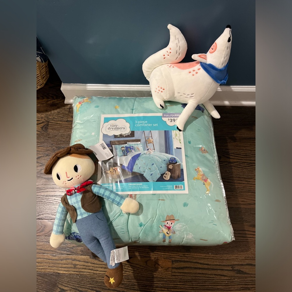 Brand New Cowboy Comforter Set